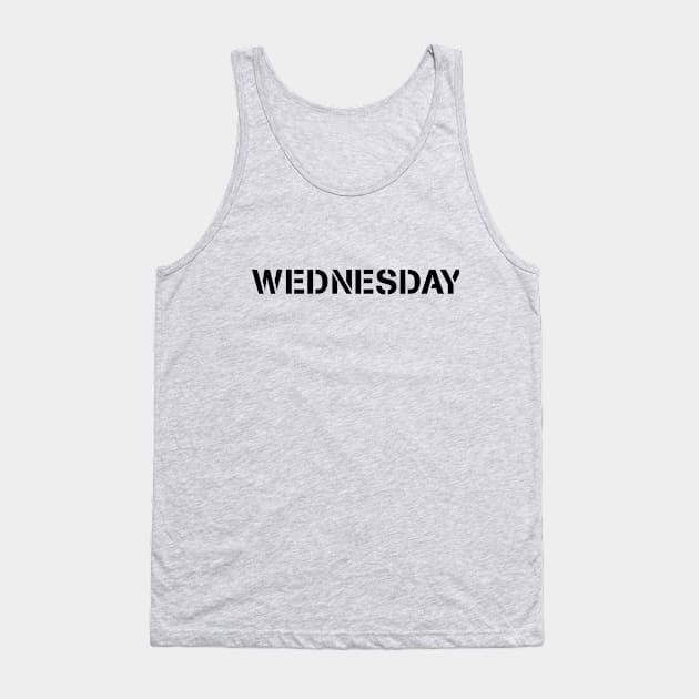 The Wednesday Tank Top by ben@bradleyit.com